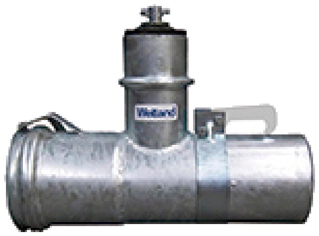 Te con válvula hidrante para tubería de aluminio Wetland