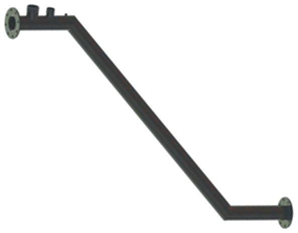 Cuello de ganso bridadas para tubería de acero Wetland